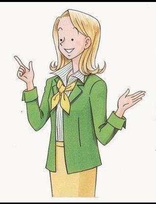 首先有网友拿新版教科书的ellen baker老师和旧版教课书的ann green