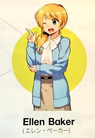 首先有网友拿新版教科书的ellen baker老师和旧版教课书的ann green