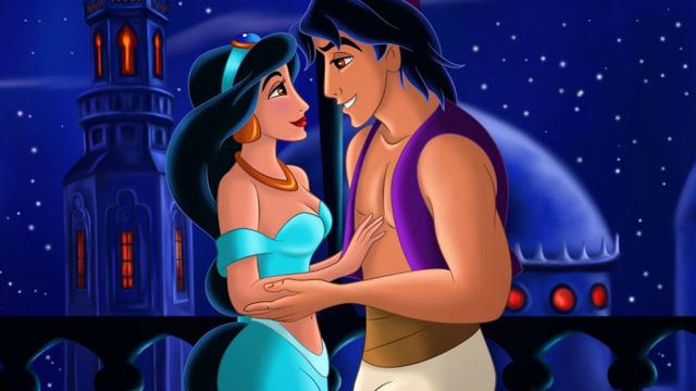 第2位:《阿拉丁》茉莉公主 320票 《阿拉丁》是迪士尼的著名电影,茉莉