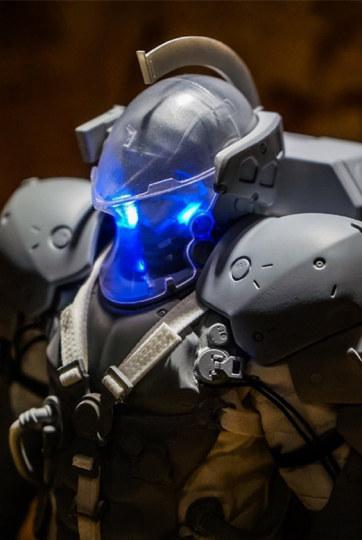 小岛秀夫工作室标志"LUDENS" 粘土人化 可动可发光