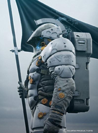 小岛秀夫工作室标志"LUDENS" 粘土人化 可动可发光