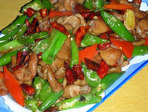 干煸肥肠的制作