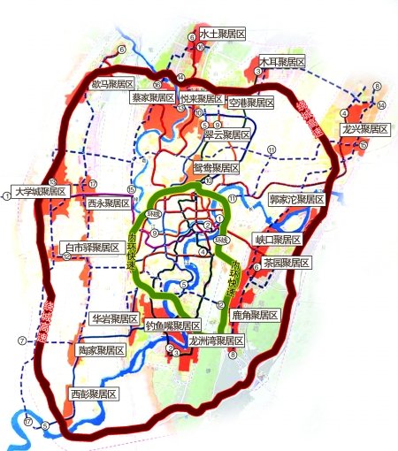 >> 文章內容 >> 重慶市主城區空間形態研究及規劃評估 重慶主城九區有