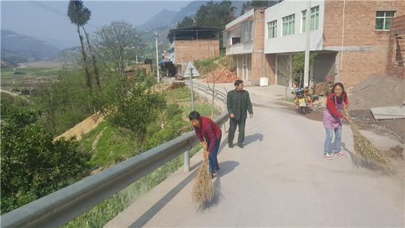 奉节新民镇树立文明新风 共建美丽家园