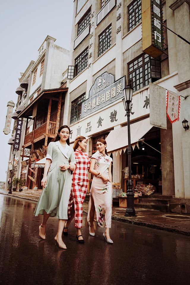 国庆民国街换装体验大巡游