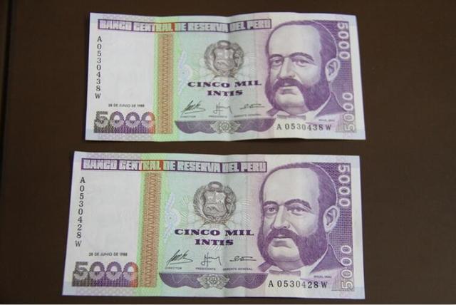 秘鲁币冒充英镑行骗 两“老戏骨”钱还没分就被抓获