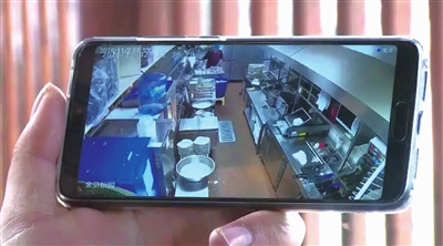 扫码即可查看后厨情况智能监控让外卖更放心