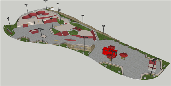 商业 文体创新场景 西南首个国际b级专业滑板赛场亮相重庆融创茂