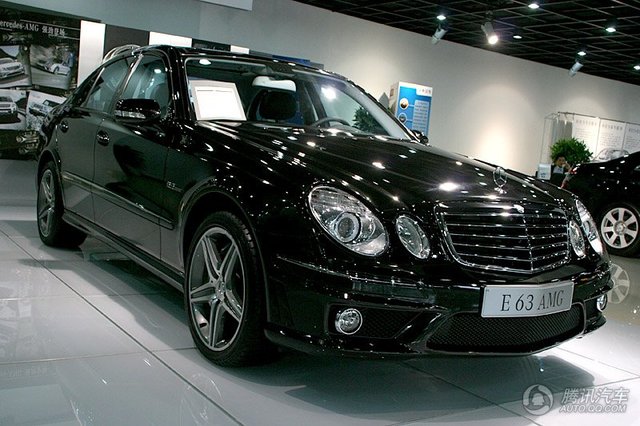 07款 奔驰e63 amg 到店实拍