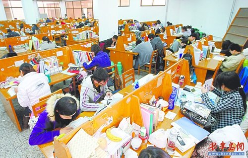 青岛考研人数创新高 确认报名人数16799人