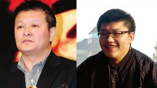 杨亚洲与杨博 今年26岁的杨博在杨亚洲执导的《蝴蝶《八兄弟》中