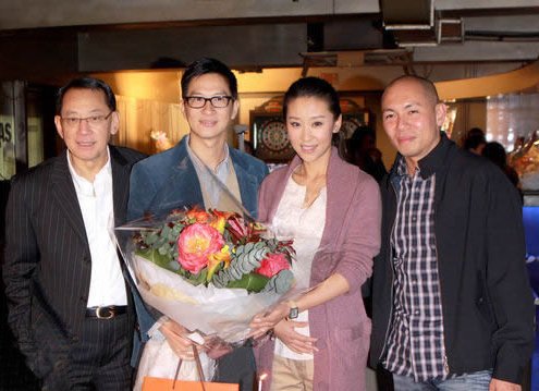 杨受成,张家辉,苗圃,林超贤在张家辉生日会上