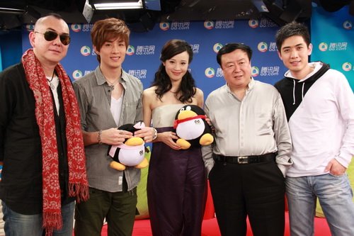 左起:黄秋生,  李承铉  ,石小群,尤小刚,徐箭