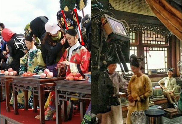 霍建華《如懿傳》留胡子照曝光 妃嬪頭飾比臉大