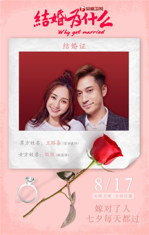 《结婚为什么》定档安徽 姚笛任重曝"结婚证"
