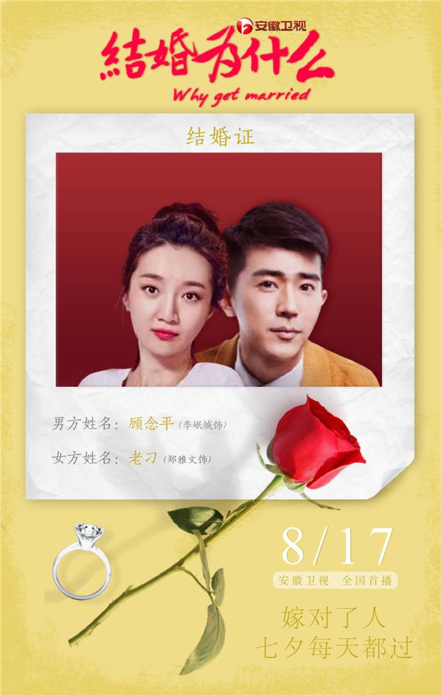 《结婚为什么》定档安徽 姚笛任重曝"结婚证"