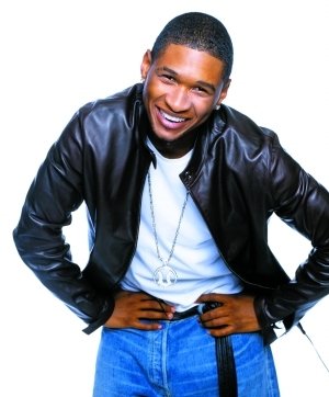 我在尽力跟上杰克逊的脚步  这周日,美国r&b天王级人物usher(亚瑟小子