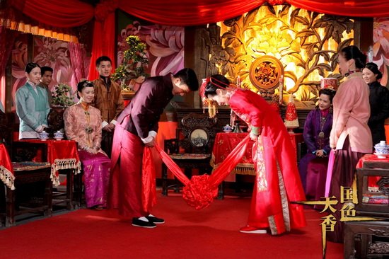 《国色天香》热播 叶璇被喻民国"新好媳妇"