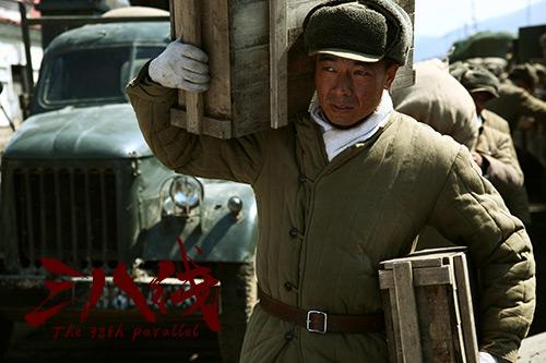 《三八线》王挺全程零替身 铁血硬汉也可爱