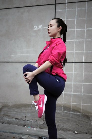 霍思燕运动造型