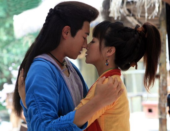 陈紫函 微博)与陈键锋剧照