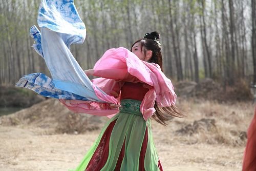 《楚留香新传》热拍 陈美行"拜师"樊少皇