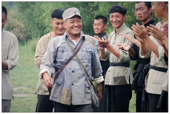 李梦男《民兵葛二蛋》饰演赵希梅队长腾讯娱乐讯大型草根抗战剧《民兵