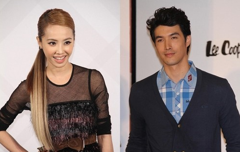 蔡依林和锦荣(资料图)