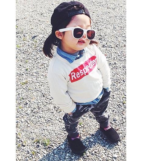 潮童可爱穿搭萌翻天 成人感慨"抄袭难"