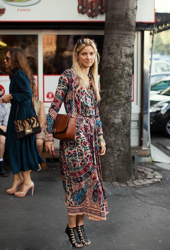 连衣裙搭腰带,蛮腰长腿立马有!