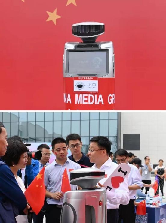 迎国庆！阿尔法蛋出镜央视 #我和国旗同框#活动