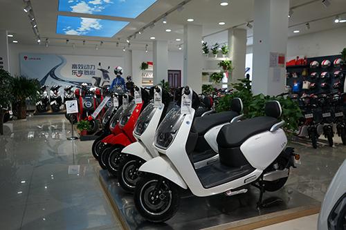 终端致趣20立马电动车店面全新面貌来了快来围观