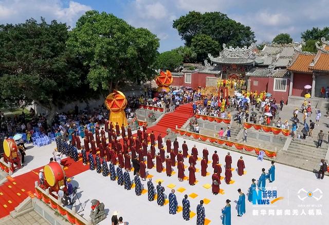 海峽兩岸信眾齊聚福建東山共祭關帝_大閩網_騰訊網