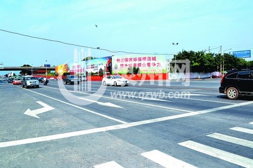 泉州笋江路与兴贤路五岔路口改造完毕