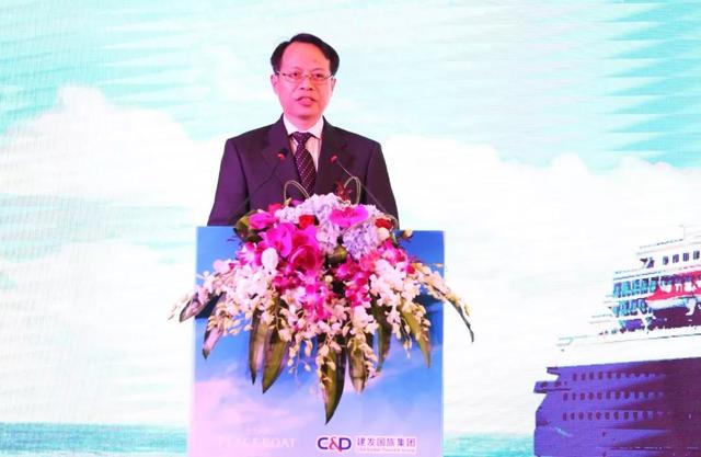 李宗泽,厦门市文化和旅游局副局长钟海林,厦门港口管理局副局长洪里专