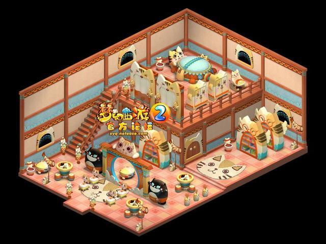 看梦幻西游的土豪都摆了什么家具 最后一个笑cry!