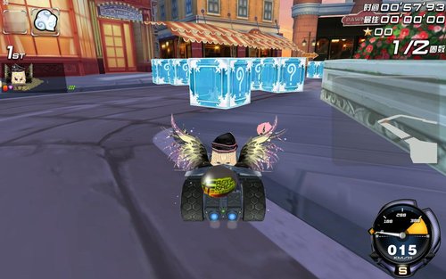 《qq飞车》新版道具赛 趣味策略大乐战