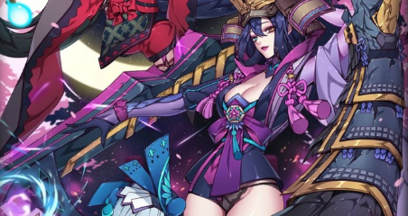 阴阳师妖刀姬背景故事:从没有妖怪能接住我两刀