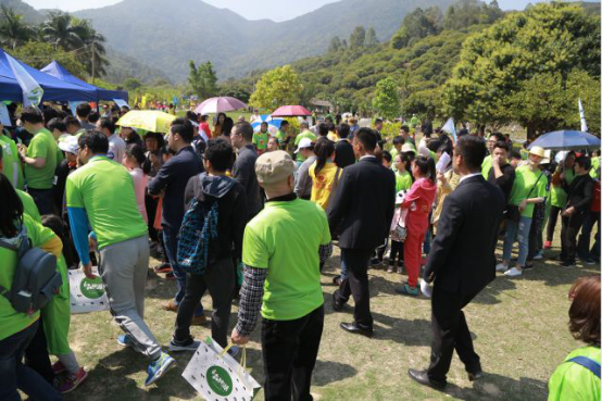 惠阳区林业局局长杨伟雄,永湖镇书记邓钊,永湖镇镇长魏荣坤等政府领导