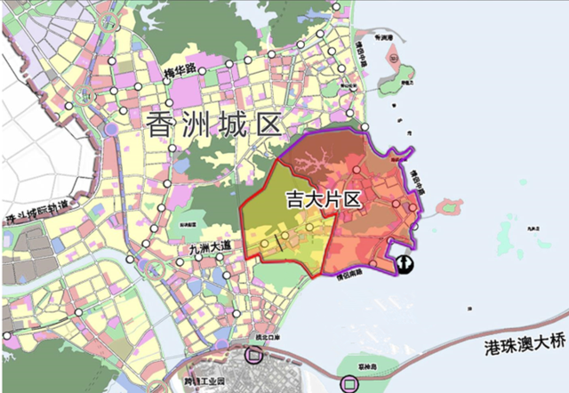 使得区域内的发展更加完整,同时频繁的规划也见证著珠海城市更新的
