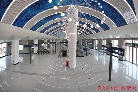 6日9时武汉地铁8号线三期开通 1小时内可到三