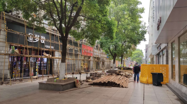 江汉路步行街开始封闭改造 将变身文旅商一体“智慧街区”