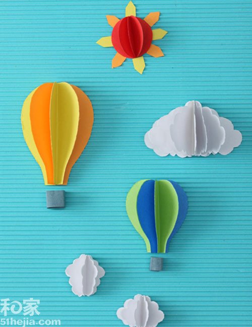 生活中常见的小玩具相似的制作哦,例如纸艺网特别推荐的折纸气球的