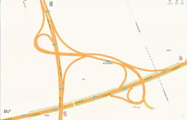 随州中环路路线图图片