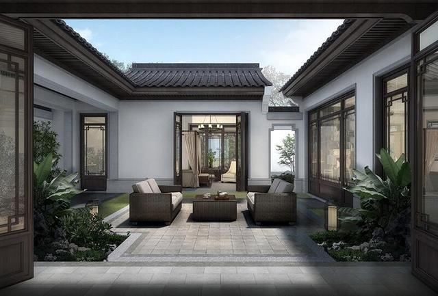 龙源绿城·十里风荷,以中式合院的建筑形制,将人文优雅华贵展