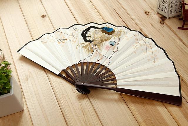常绿林溪天悦:手工折扇彩绘diy清凉来袭!