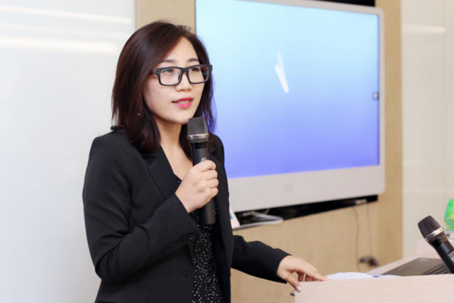 腾讯智慧文旅平台市场合作伙伴华世集团华世旅游总经理孙文妍女士发言