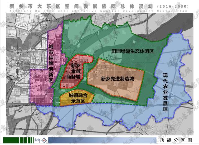新乡县县城最新规划图图片
