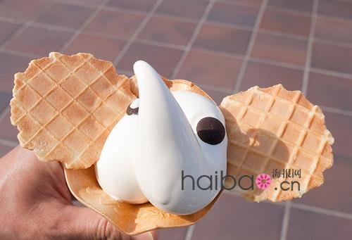 萌到让你不忍心下嘴的创意雪糕
