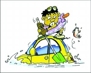 大雨过后汽车被水泡 水淹车如何修复,理赔